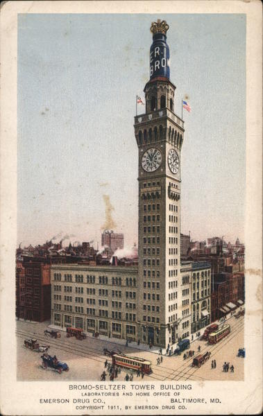 Bromo-Seltzer Tower Building Baltimore Maryland