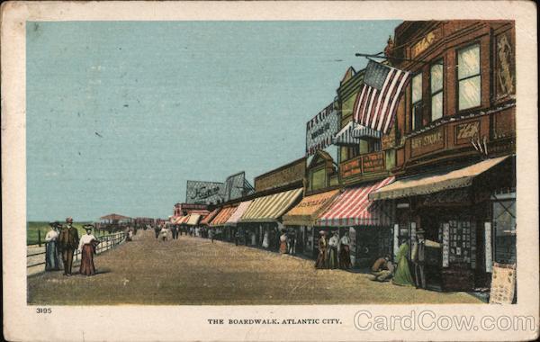 The Boardwalk Atlantic City New Jersey