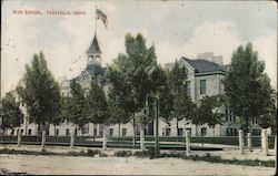 High School Building Pocatello, ID Postcard Postcard Postcard