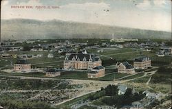 Bird's-Eye View Pocatello, ID Postcard Postcard Postcard