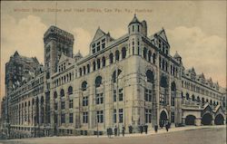 Windsor Steel Station and Head Offices Montreal, Canada Misc. Canada Postcard Postcard Postcard