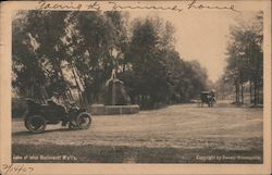 Lake of Isles Boulevard Postcard