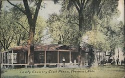 Leafy Country Club Place Fremont, NE Postcard Postcard Postcard