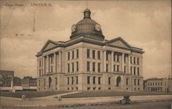 Court House Lincoln, IL Postcard Postcard Postcard