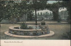 Fountain Glen Oak Park Peoria, IL Postcard Postcard Postcard