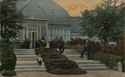 Palm House, Glen Oak Park Peoria, IL Postcard Postcard Postcard