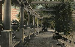 Pompelan Garden, Bradlen Park Postcard