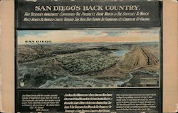 San Diego's Back Country California Postcard Postcard Postcard