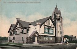 First Presbyterian Church Postcard