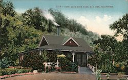 Cafe, Alum Rock Park Postcard