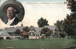 Denman Thompson's Residence West Swanzey, NH Postcard Postcard Postcard