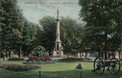 Soldiers' Monument Postcard