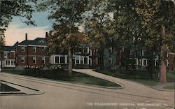 The Williamsport Hospital Pennsylvania Postcard Postcard Postcard