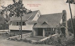 Bowling Alleys and Pool Postcard