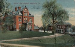 City Hospital Meadville, PA Postcard Postcard Postcard