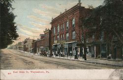 East Main St. Postcard