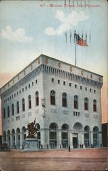 Masonic Temple Postcard