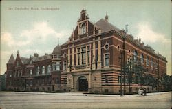 Das Deutsche Haus Indianapolis, IN Postcard Postcard Postcard