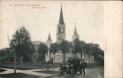 St. Peter and Paul Church Garrett, IN Postcard Postcard Postcard