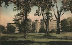 Le Fer Hall, Upper Classman Residence Postcard