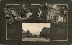 Various Views of Town Spiceland, IN Postcard Postcard Postcard