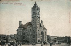Blackford County Court House Postcard