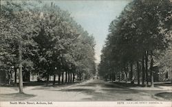 South Main Street Auburn, IN Postcard Postcard Postcard