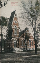 Presbyterian Church Auburn, IN Postcard Postcard Postcard