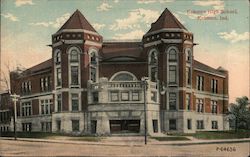 Kokomo High School Postcard