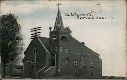 M.E. Church Carmel, IN Postcard Postcard Postcard