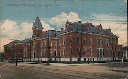 Shortridge High School Indianapolis, IN Postcard Postcard Postcard