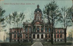 Elkhart County Court House Goshen, IN Postcard Postcard Postcard