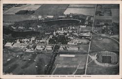 University of Notre Dame Postcard