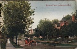 Morton Place Indianapolis, IN Postcard Postcard Postcard