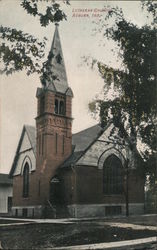 Lutheran Church Auburn, IN Postcard Postcard Postcard