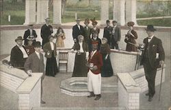 French Lick Spring, Pluto Water Postcard