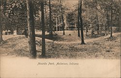 Mounds Park Anderson, IN Postcard Postcard Postcard