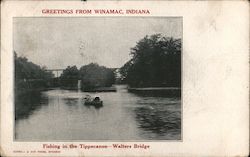 Greetings from Winimac, Indiana Postcard