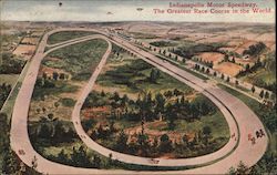 Indianapolis Motor Speedway - The Greatest Race Course in the World Postcard