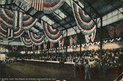 State Fair Coliseum, Interior Indianapolis, IN Postcard Postcard Postcard