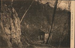 Old School Under the Palisades Englewood, NJ Postcard Postcard Postcard