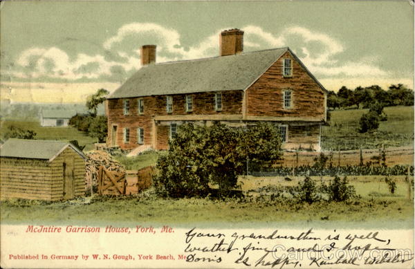 McJntire Garrison House York Maine