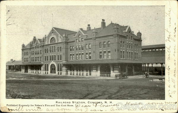 Railroad Station Concord New Hampshire