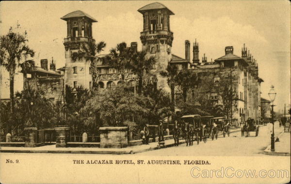 The Alcazar Hotel St. Augustine Florida