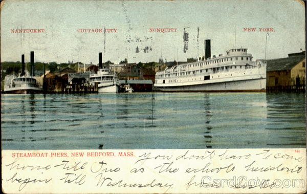 Steamboat Piers New Bedford Massachusetts