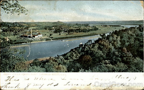 Ohio River From Fort Thomas Kentucky