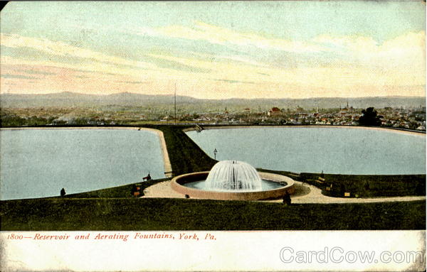 Reservoir And Aerating Fountains York Pennsylvania