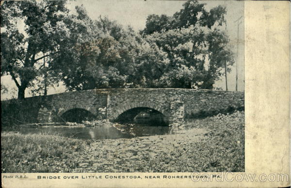 Bridge Over Little Conestoga Rohrerstown Pennsylvania
