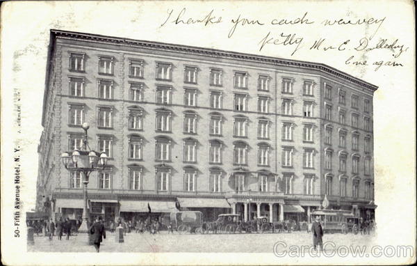 Fifth Avenue Hotel New York