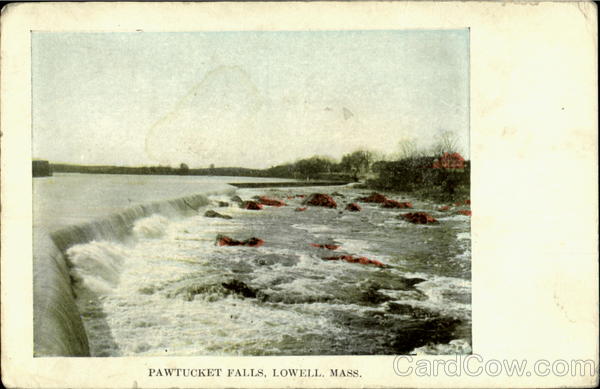Pawtucket Falls Lowell Massachusetts